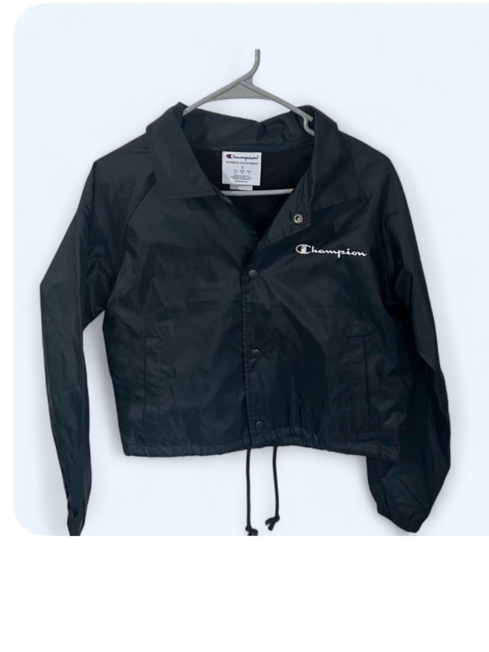 Champion Black Athletic Pullover
